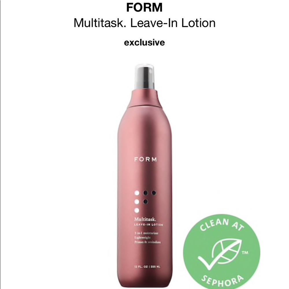New Full Size Form Multitask Leave-in Hair Lotion